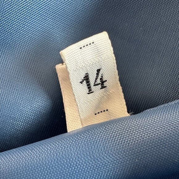 Rannoch Design Blazer Jacket Gray Blue Wool Mohair Open Front 14‎ VTG Scotland - Picture 10 of 12